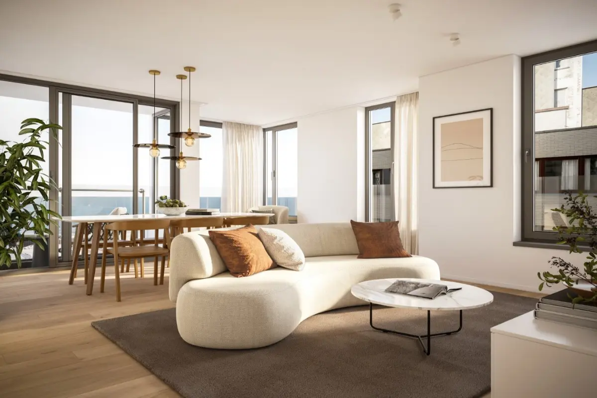 Benedenverdieping te  koop in Blankenberge 8370 419000.00€ 2 slaapkamers 77.15m² - Zoekertje 612463