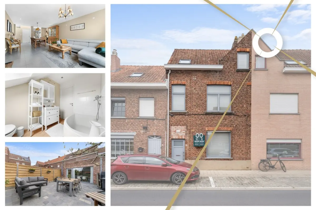 Huis te  koop in Ieper 8900 299000.00€  slaapkamers m² - Zoekertje 612850