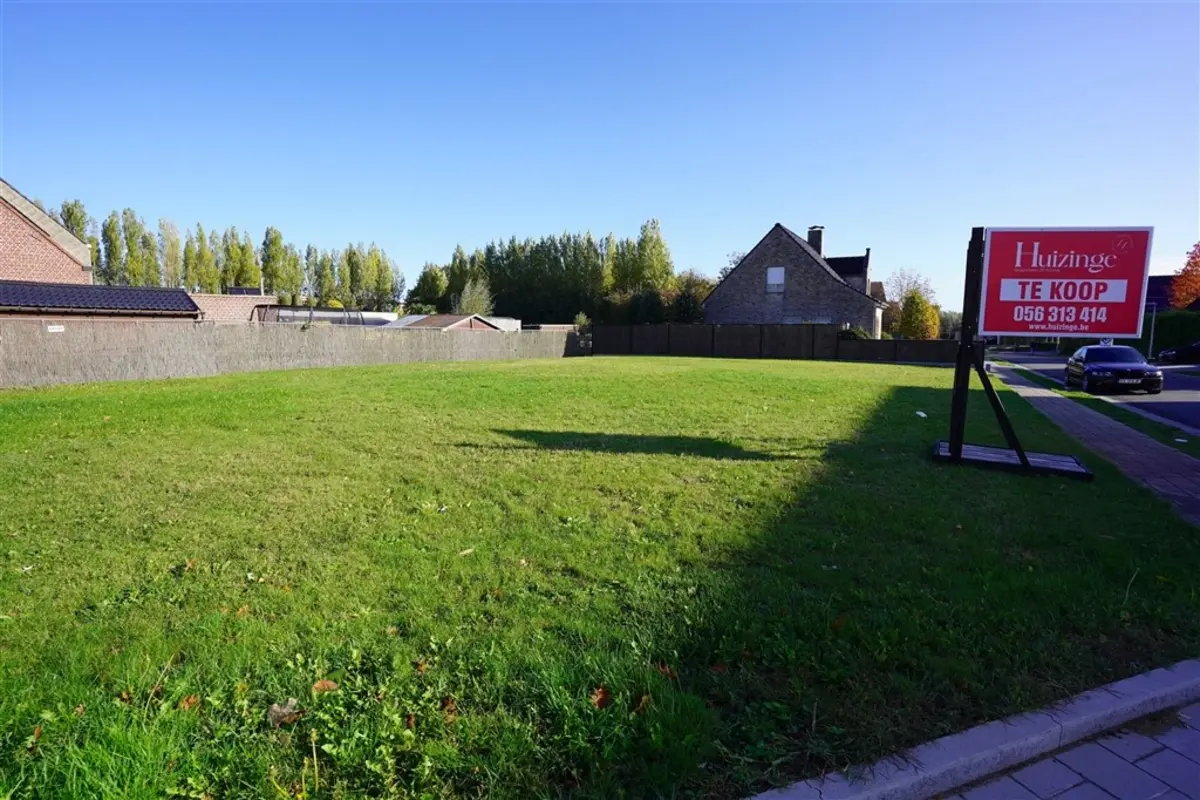 Grond te  koop in Ingelmunster 8770 185000.00€  slaapkamers m² - Zoekertje 614980