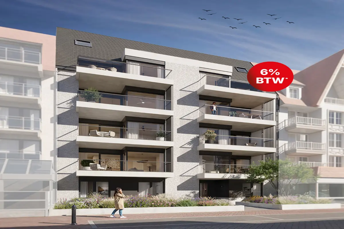 Appartement te  koop in Koksijde 8670 384600.00€ 1 slaapkamers 78.00m² - Zoekertje 615388