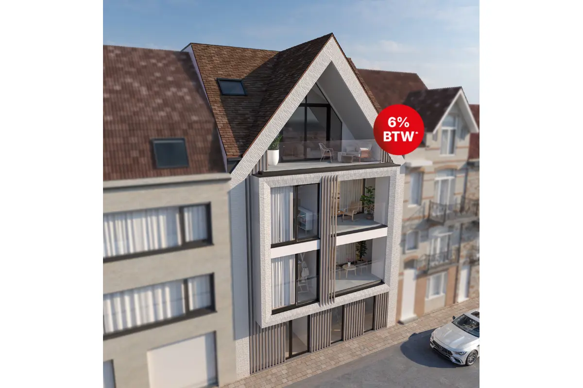 Appartement te  koop in Knokke-Heist 8300 576700.00€ 2 slaapkamers 89.60m² - Zoekertje 615409