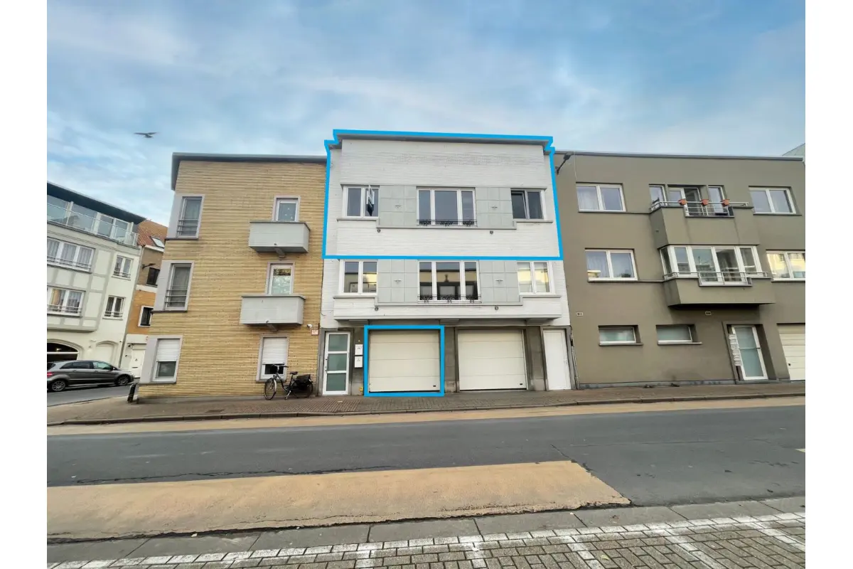 Appartement te  huur in Blankenberge 8370 900.00€ 1 slaapkamers m² - Zoekertje 616042