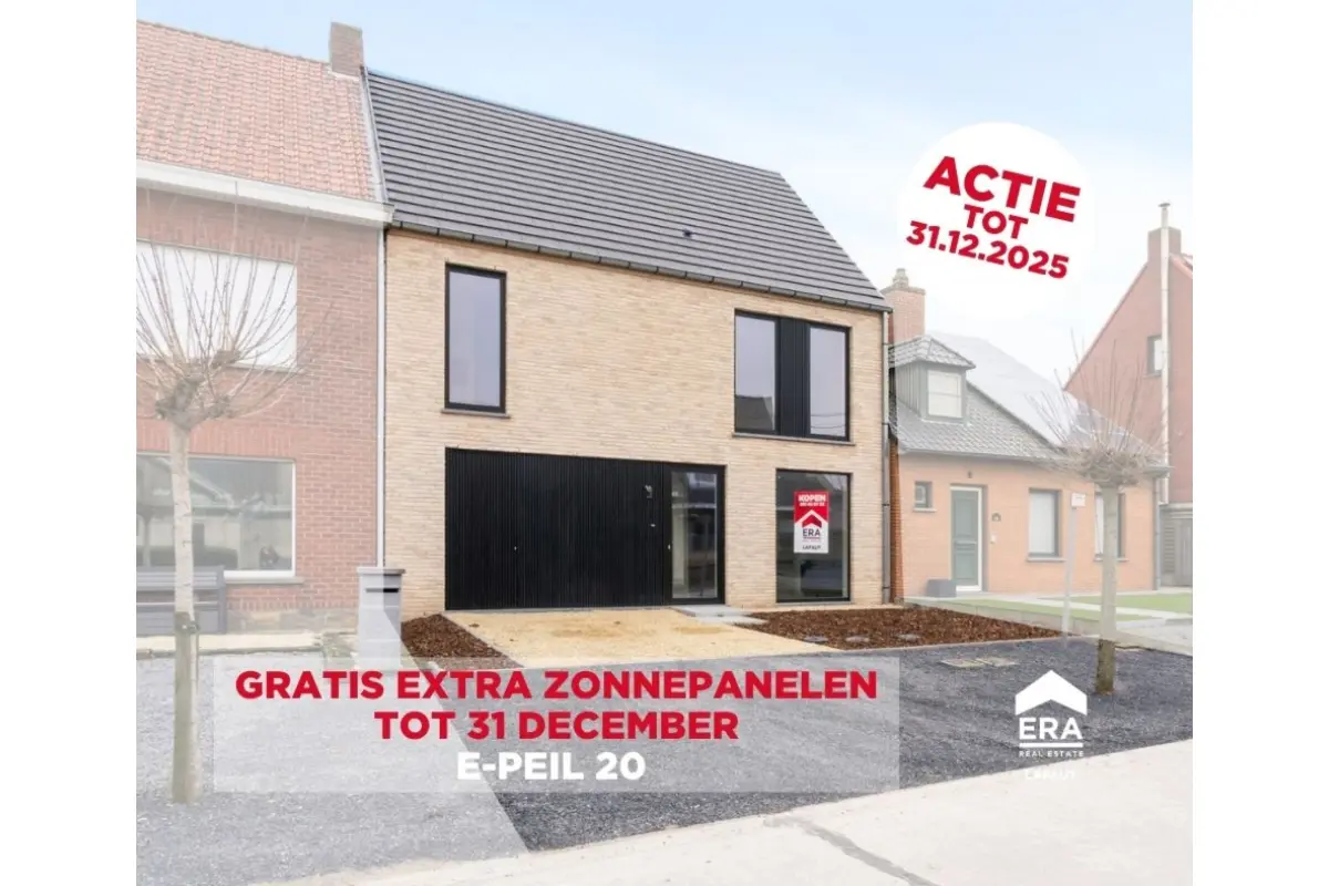Huis te  koop in Oostrozebeke 8780 399000.00€ 3 slaapkamers 210.00m² - Zoekertje 617004