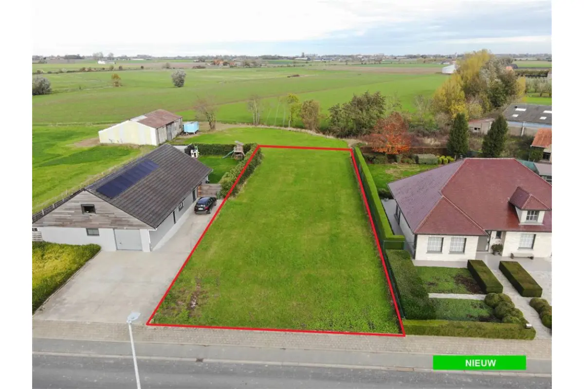 Bouwgrond te  koop in Krombeke 8972 165000.00€  slaapkamers m² - Zoekertje 618827