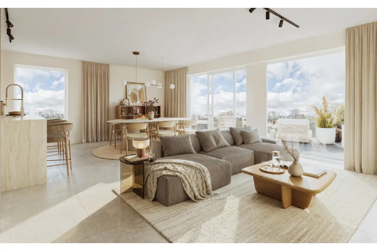 Appartement te  in Evergem 9940 380000.00€ 2 slaapkamers 110.00m² - Zoekertje 620343