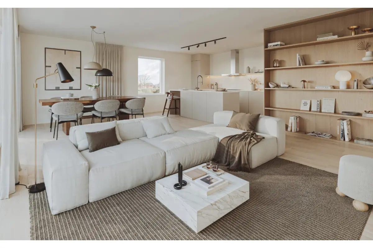 Appartement te  in Evergem 9940 355000.00€ 2 slaapkamers 113.00m² - Zoekertje 620340