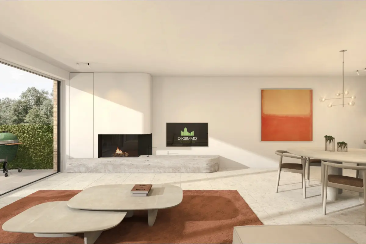 Appartement te  huur in Diksmuide 8600 700.00€ 1 slaapkamers 78.00m² - Zoekertje 621285