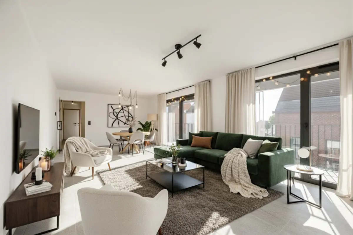 Appartement te  koop in Aarsele 8700 377000.00€ 2 slaapkamers 114.00m² - Zoekertje 623509