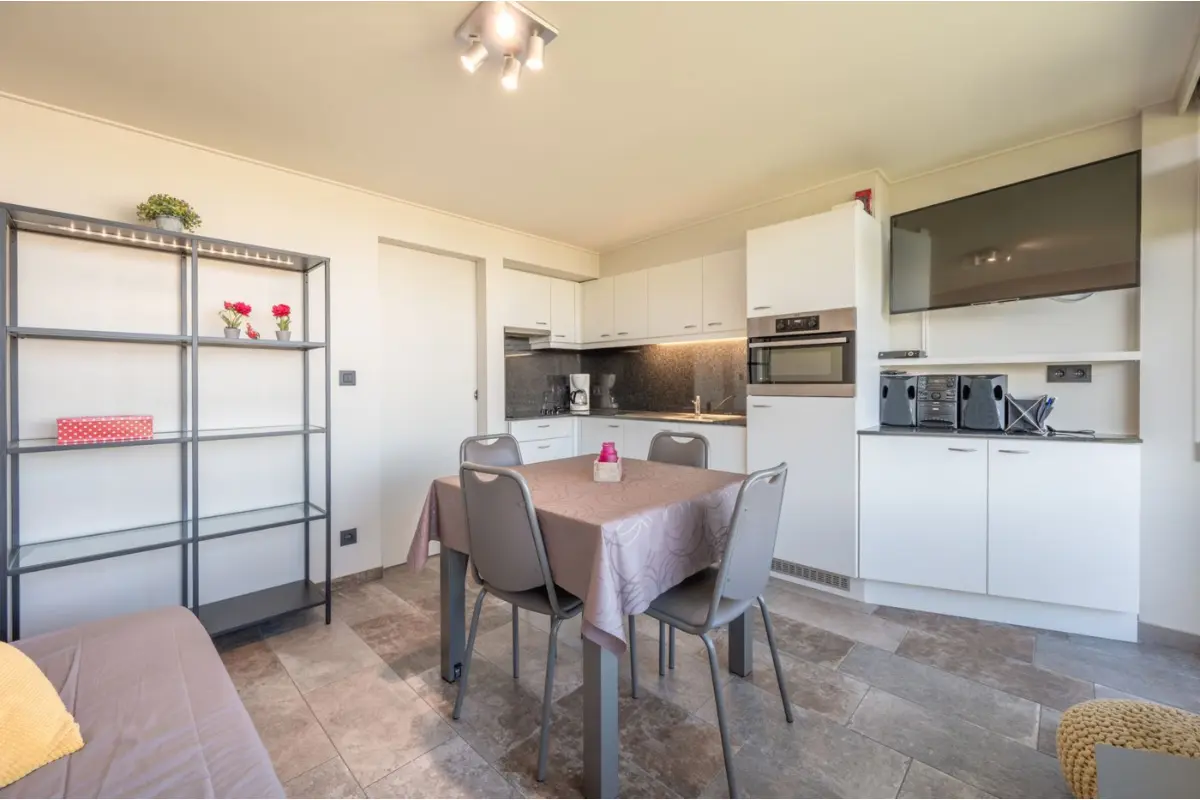 Appartement te  koop in De Haan 8420 109000.00€ 1 slaapkamers 31.00m² - Zoekertje 629669