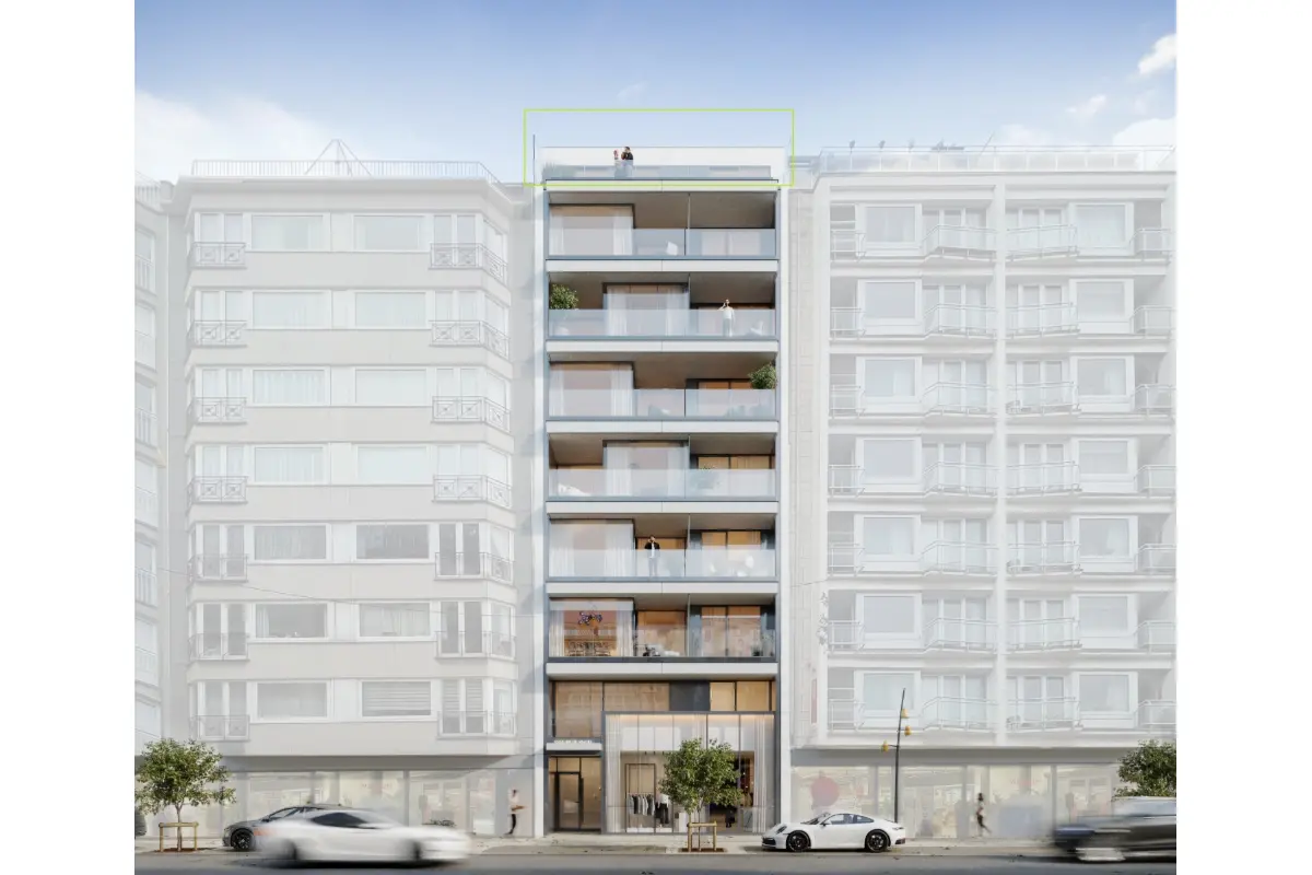 Penthouse te  koop in De Panne 8660 599000.00€ 2 slaapkamers 124.00m² - Zoekertje 630651