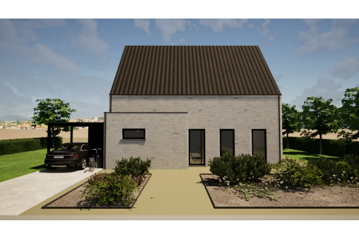 Huis te  koop in Oostnieuwkerke 8840 395400.00€ 3 slaapkamers 155.00m² - Zoekertje 631813