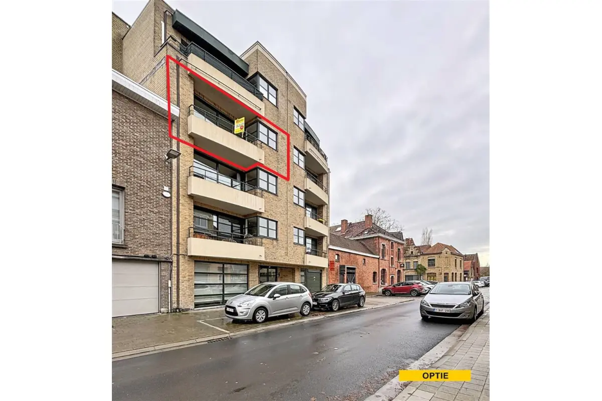 Appartement te  huur in Ieper 8900 580.00€ 1 slaapkamers 64.00m² - Zoekertje 640674