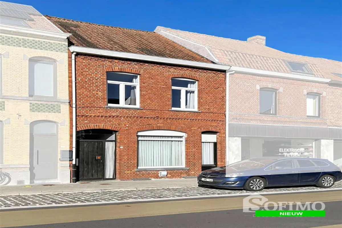 Huis te  koop in Ieper 8900 165000.00€ 3 slaapkamers 146.00m² - Zoekertje 634294