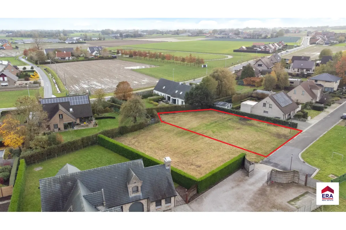 Grond te  koop in Meulebeke 8760 185000.00€  slaapkamers m² - Zoekertje 635296