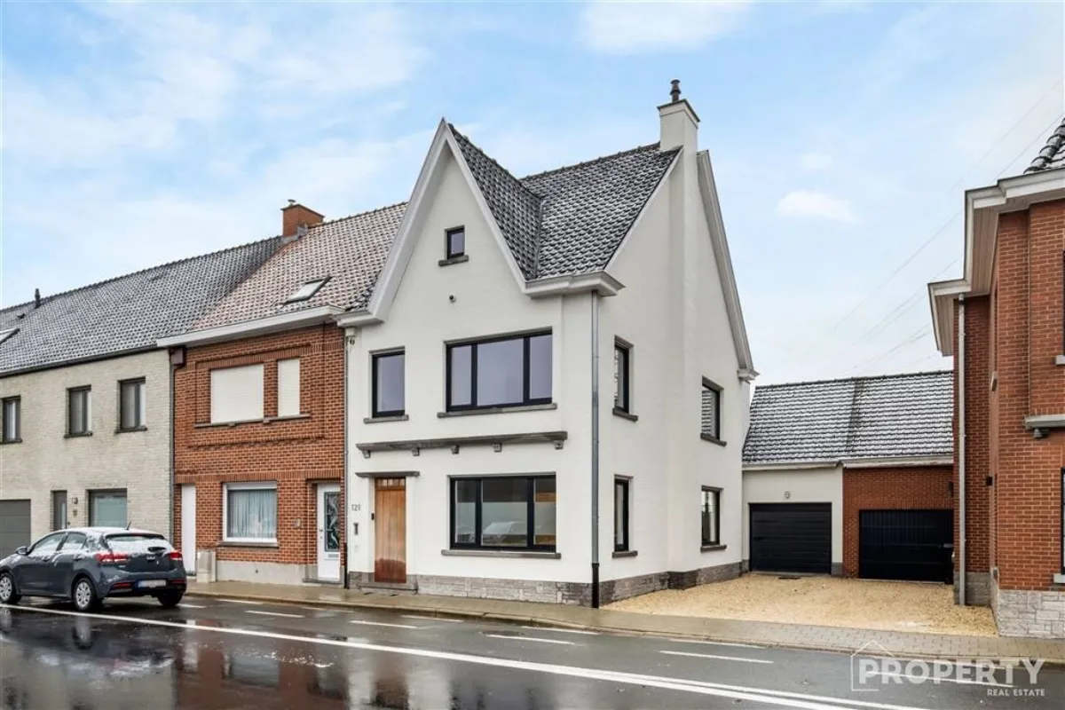 Huis te  huur in Hulste 8531 1075.00€ 3 slaapkamers m² - Zoekertje 635096