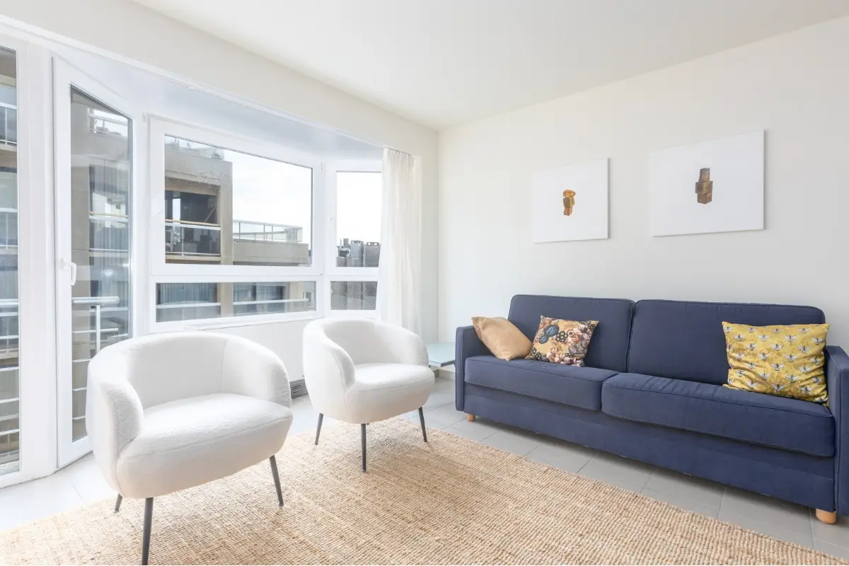 Appartement te  huur in Oostende 8400 850.00€ 2 slaapkamers m² - Zoekertje 640924