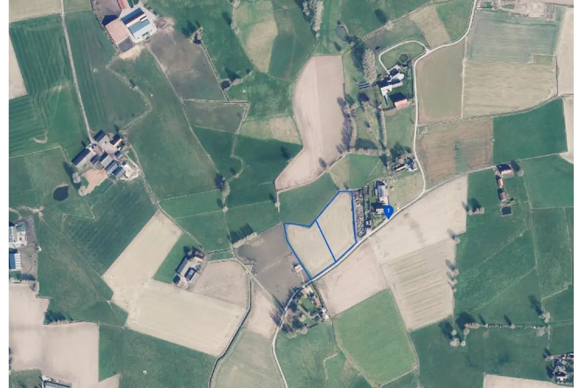 Grond te  koop in Aarsele 8700 159250.00€  slaapkamers m² - Zoekertje 641902