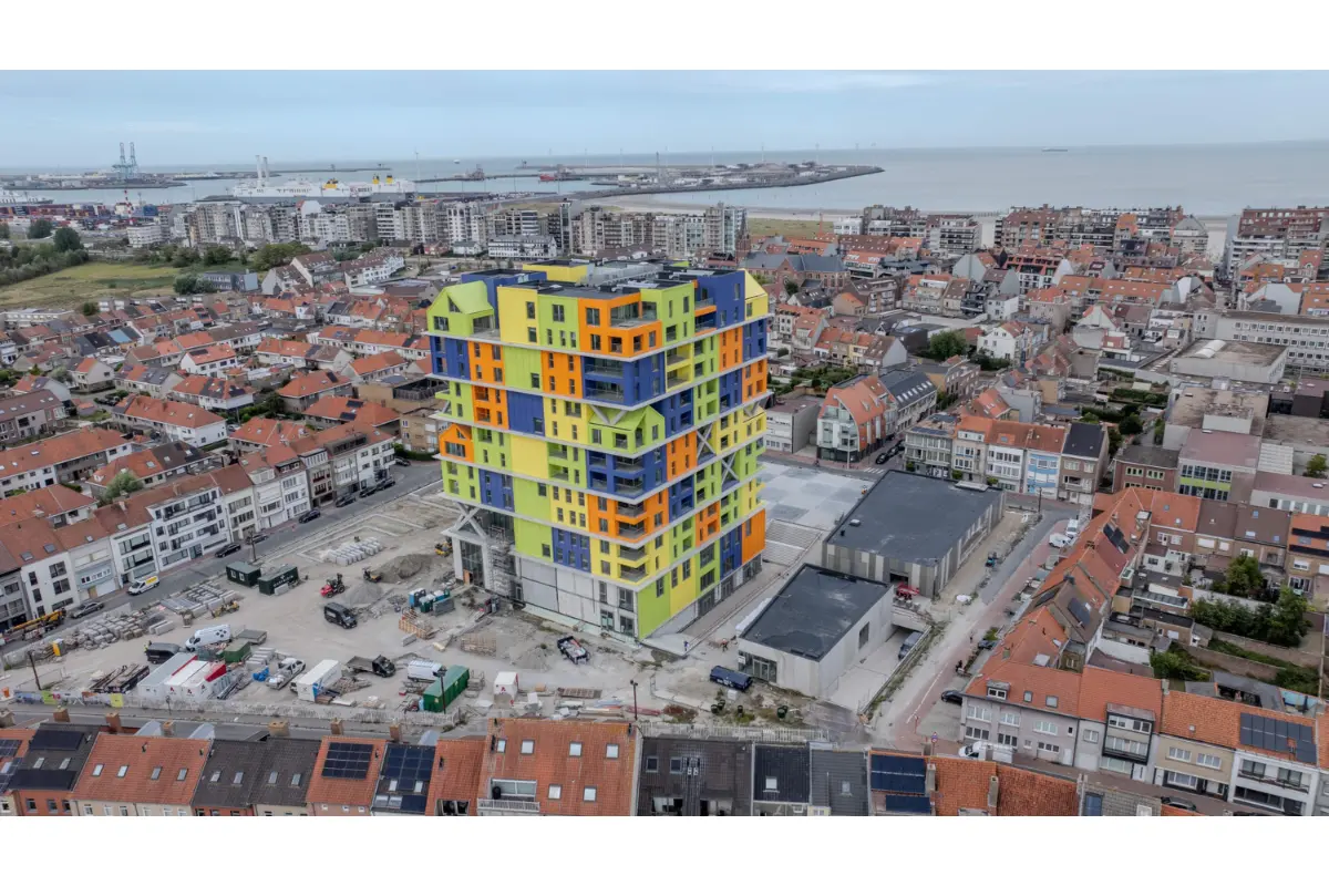 Appartement te  huur in Heist-aan-Zee 8301 1200.00€ 2 slaapkamers 106.00m² - Zoekertje 642719