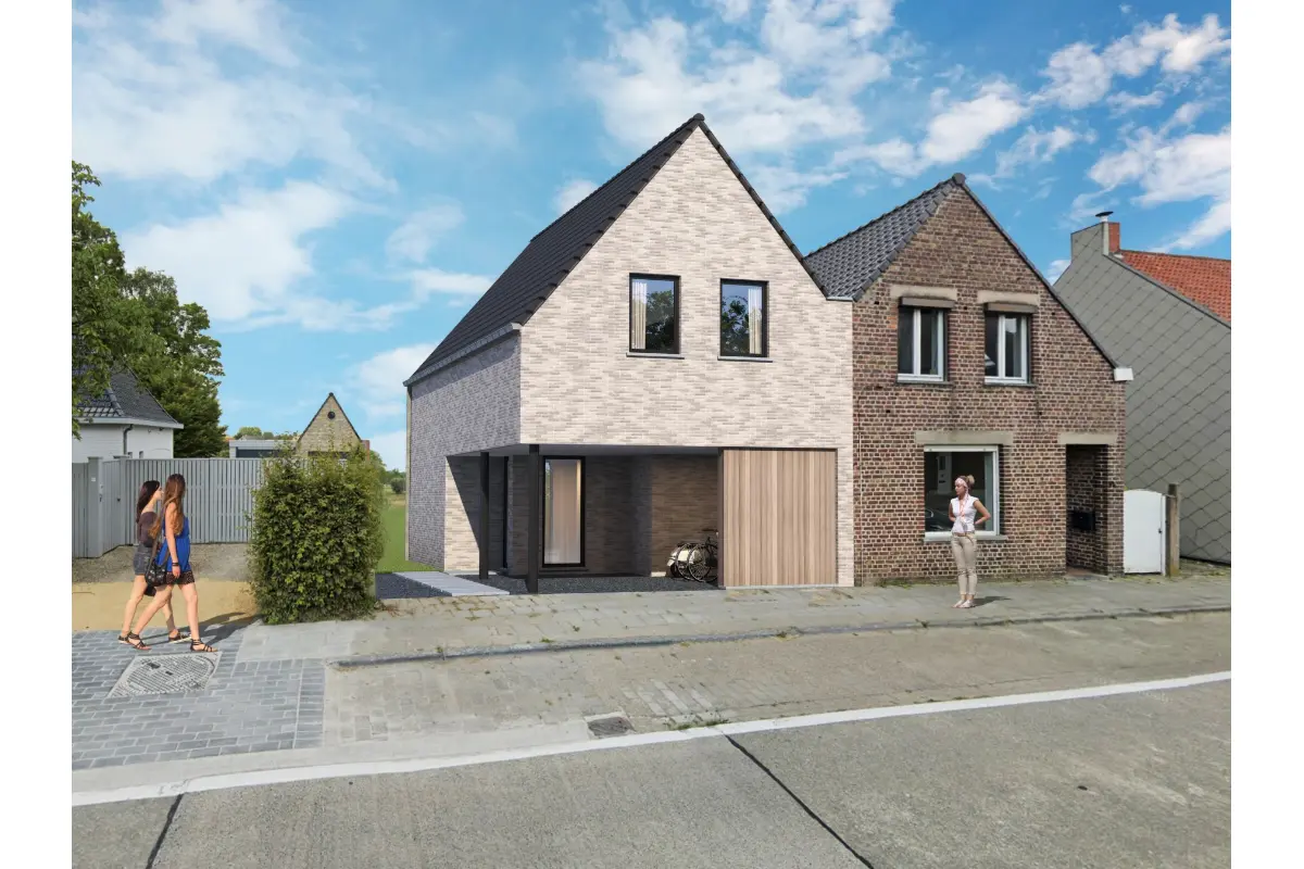 Huis te  koop in Ruddervoorde 8020 345000.00€ 3 slaapkamers m² - Zoekertje 652217