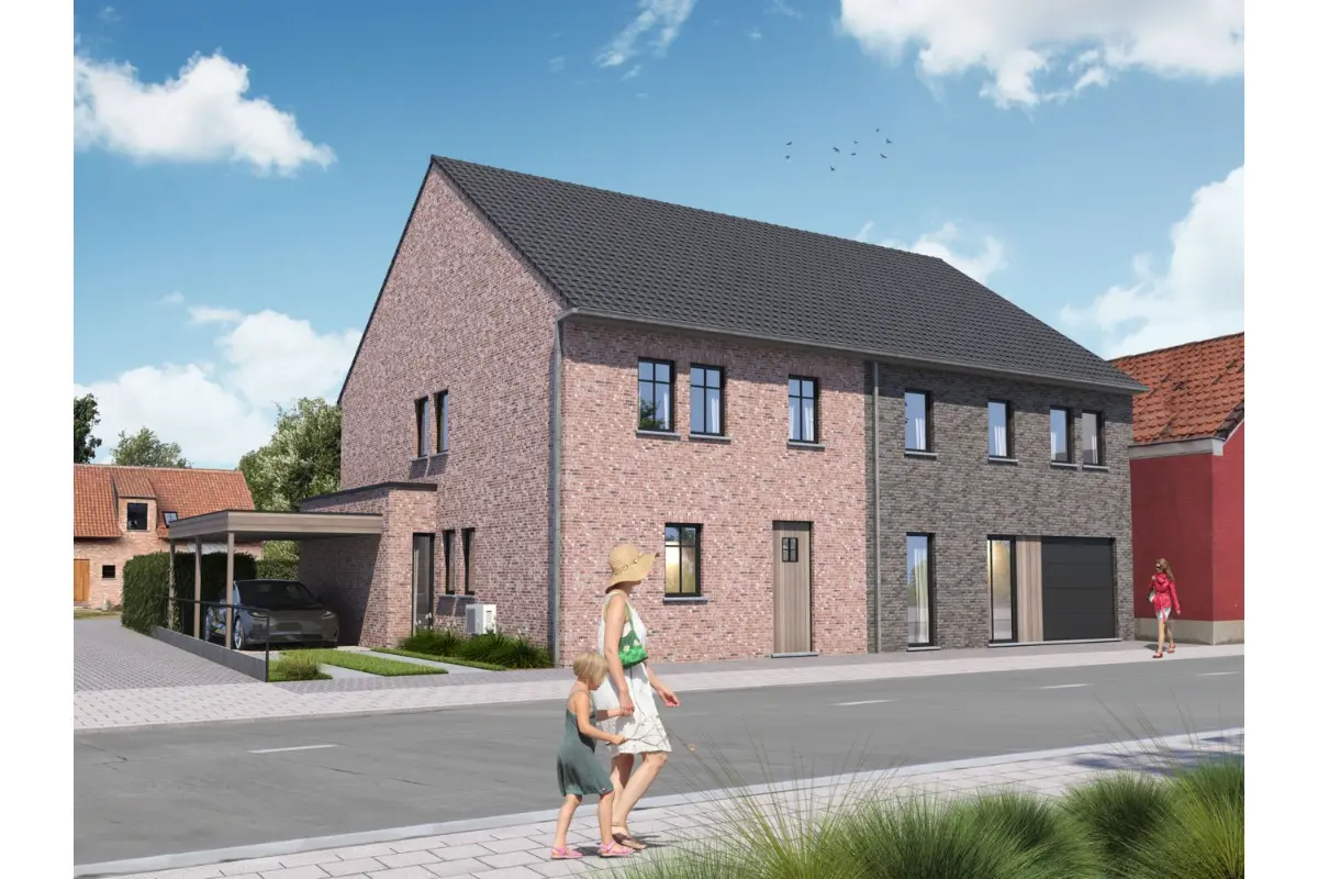 Huis te  koop in Ruddervoorde 8020 368000.00€ 4 slaapkamers m² - Zoekertje 655191