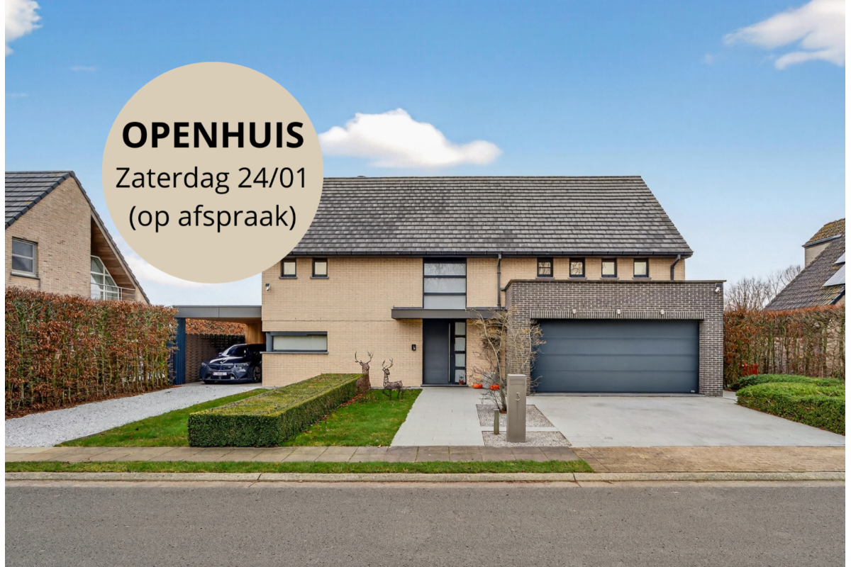 Huis te  koop in Jabbeke 8490 894800.00€ 4 slaapkamers 349.00m² - Zoekertje 660699