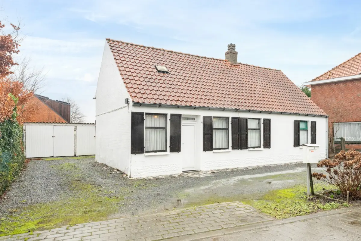 Huis te  koop in Hertsberge 8020 185000.00€ 4 slaapkamers m² - Zoekertje 663476