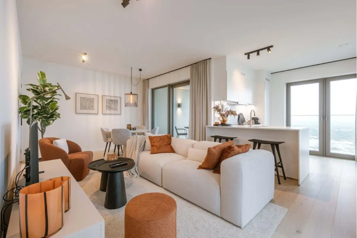 Appartement te  huur in Oostende 8400 6300.00€ 2 slaapkamers 89.00m² - Zoekertje 674225