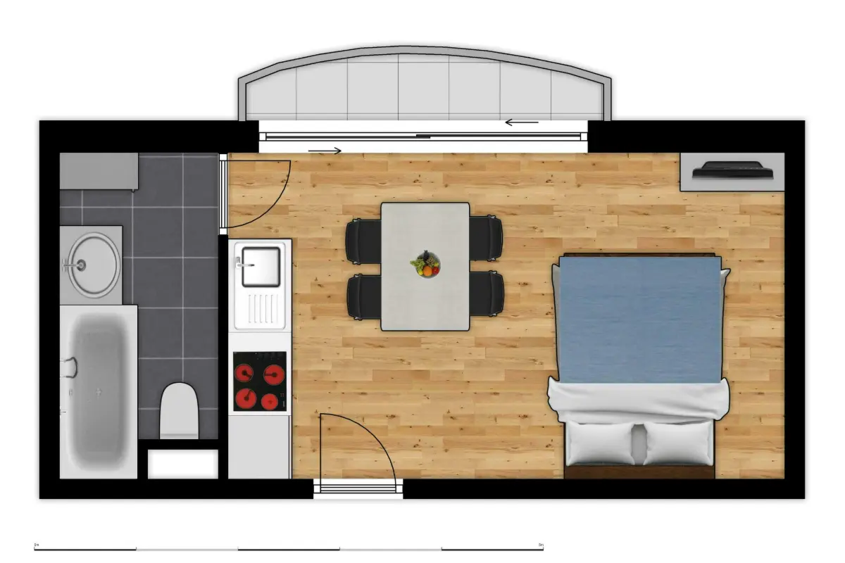 Appartement te  huur in De Haan 8420 2263.00€  slaapkamers m² - Zoekertje 674512