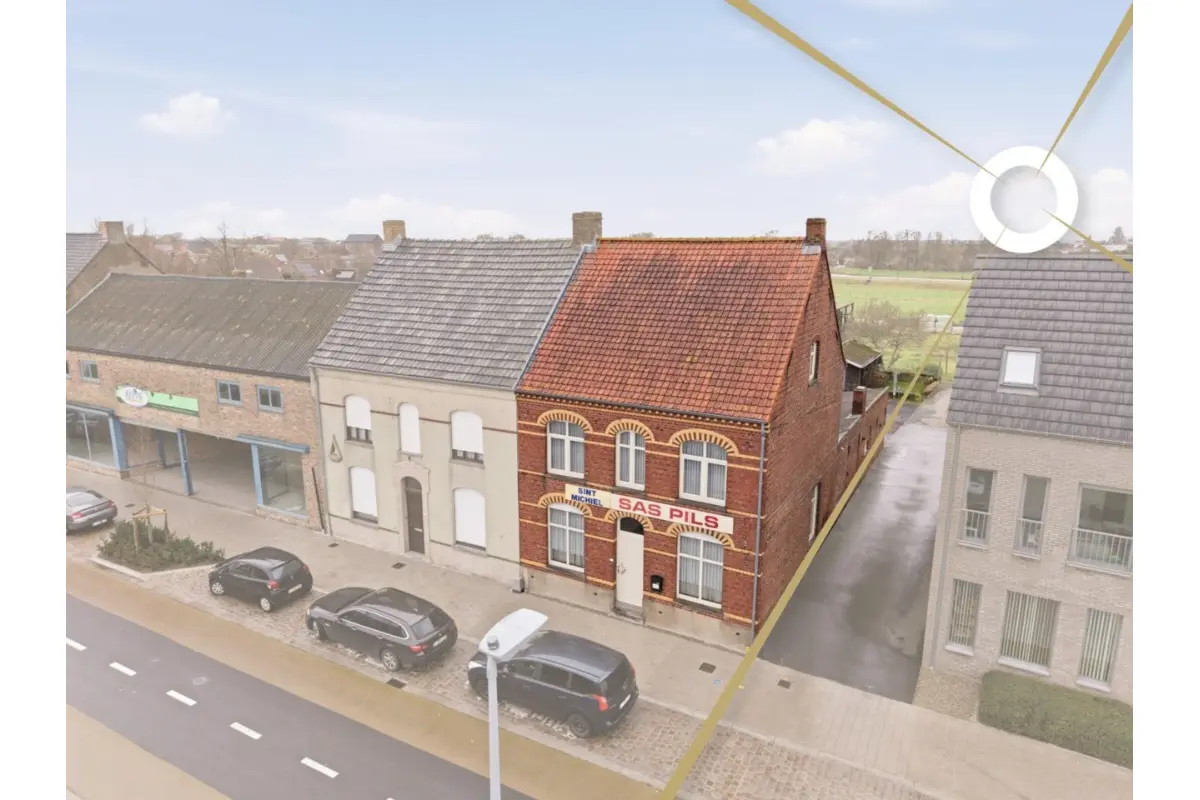 Huis te  koop in Boezinge 8904 199000.00€ 3 slaapkamers m² - Zoekertje 675825