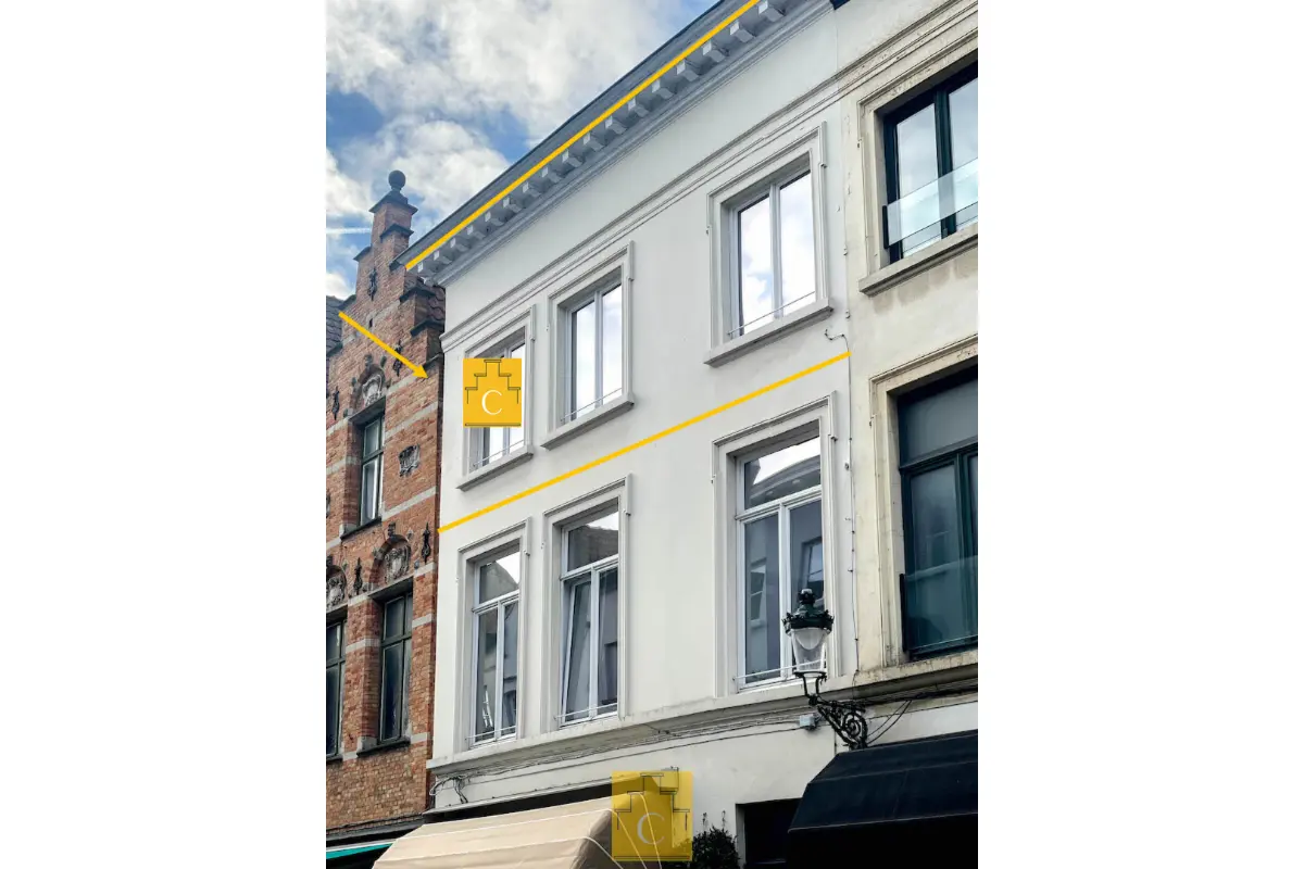 Appartement te  koop in Brugge 8000 549000.00€ 2 slaapkamers m² - Zoekertje 675894
