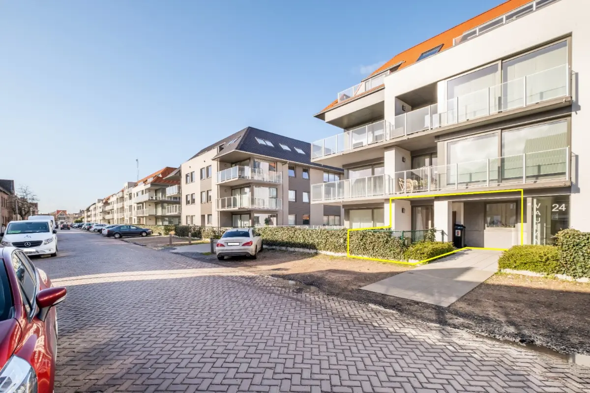 Appartement te  huur in Veurne 8630 600.00€ 1 slaapkamers m² - Zoekertje 689531