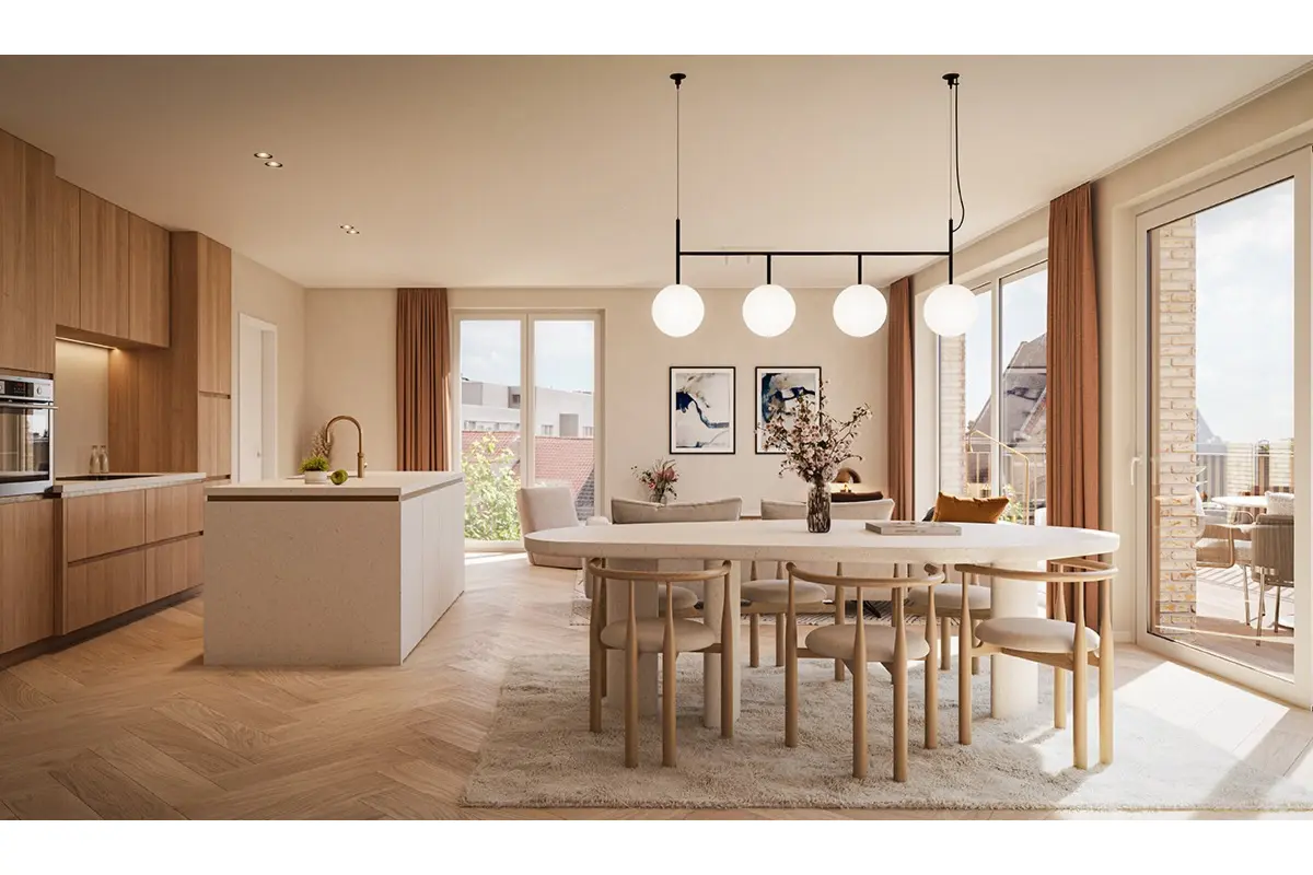 Penthouse te  koop in Roeselare 8800 398039.00€ 2 slaapkamers 108.00m² - Zoekertje 697029