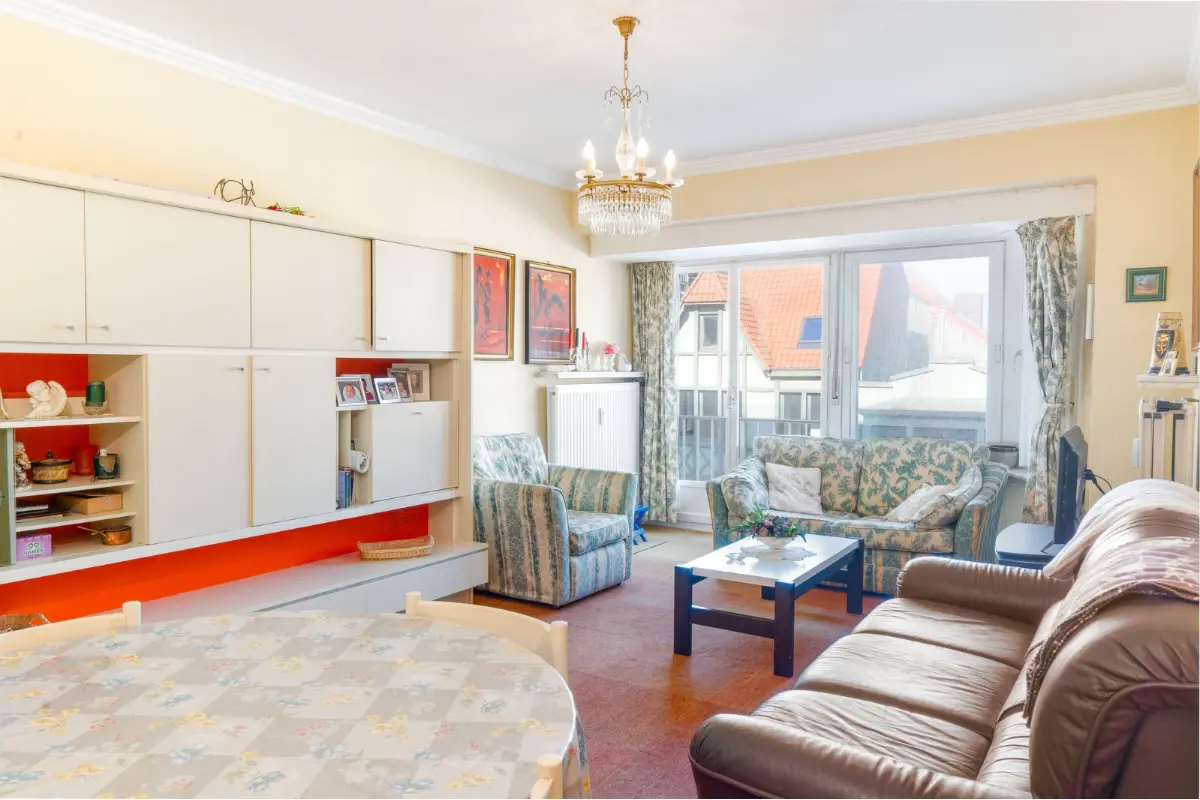 Appartement te  koop in Westende 8434 168000.00€ 1 slaapkamers 60.00m² - Zoekertje 698479