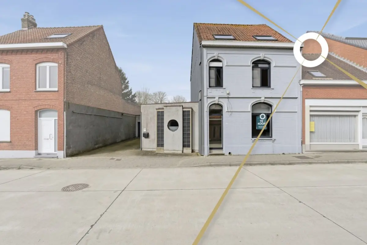 Huis te  koop in Nieuwkerke 8950 225000.00€ 3 slaapkamers 136.00m² - Zoekertje 707673