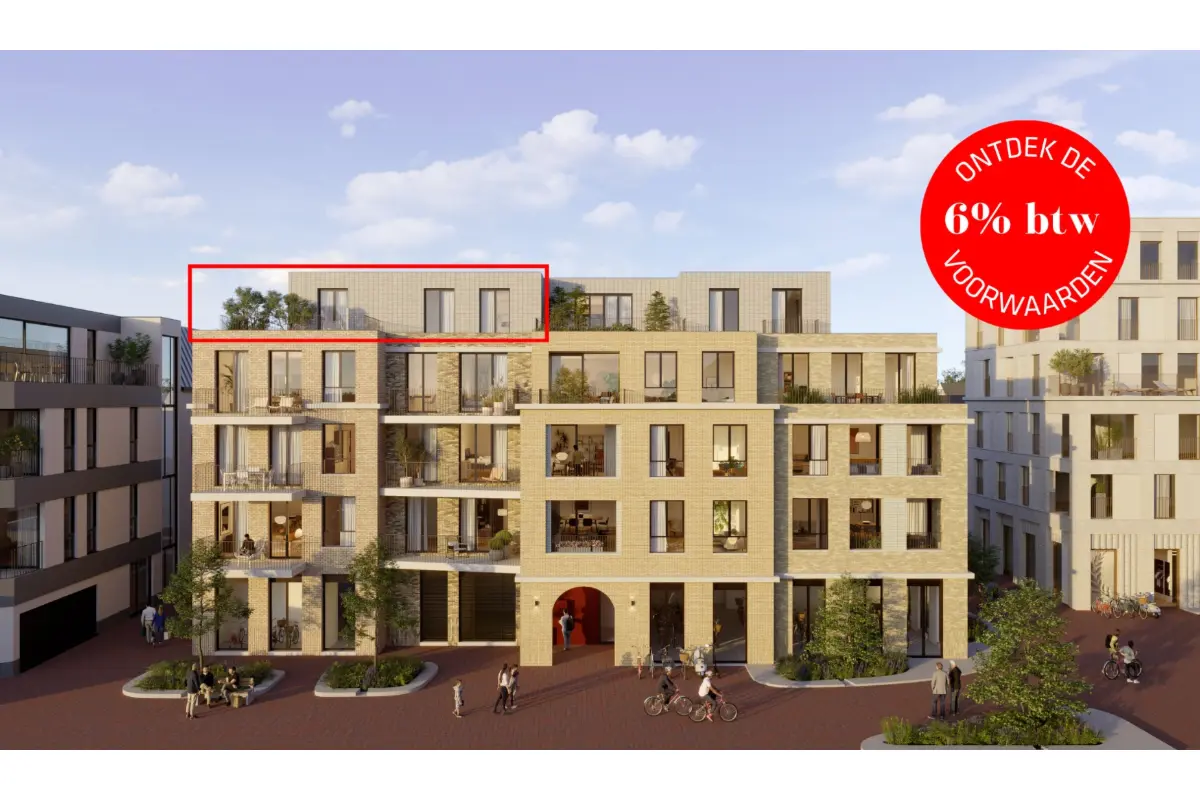 Penthouse te  in Kortrijk 8500 903500.00€ 3 slaapkamers m² - Zoekertje 713455