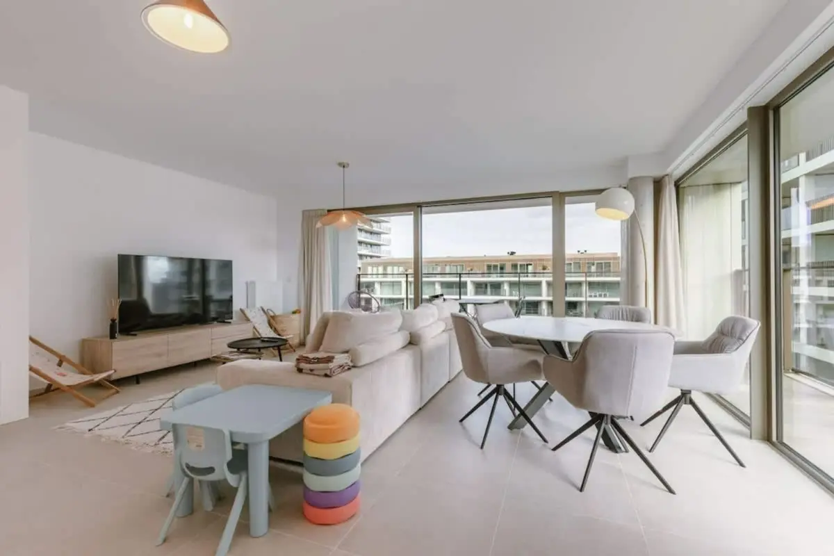 Appartement te  huur in Zandvoorde 8400 4143.00€ 2 slaapkamers 83.00m² - Zoekertje 740091