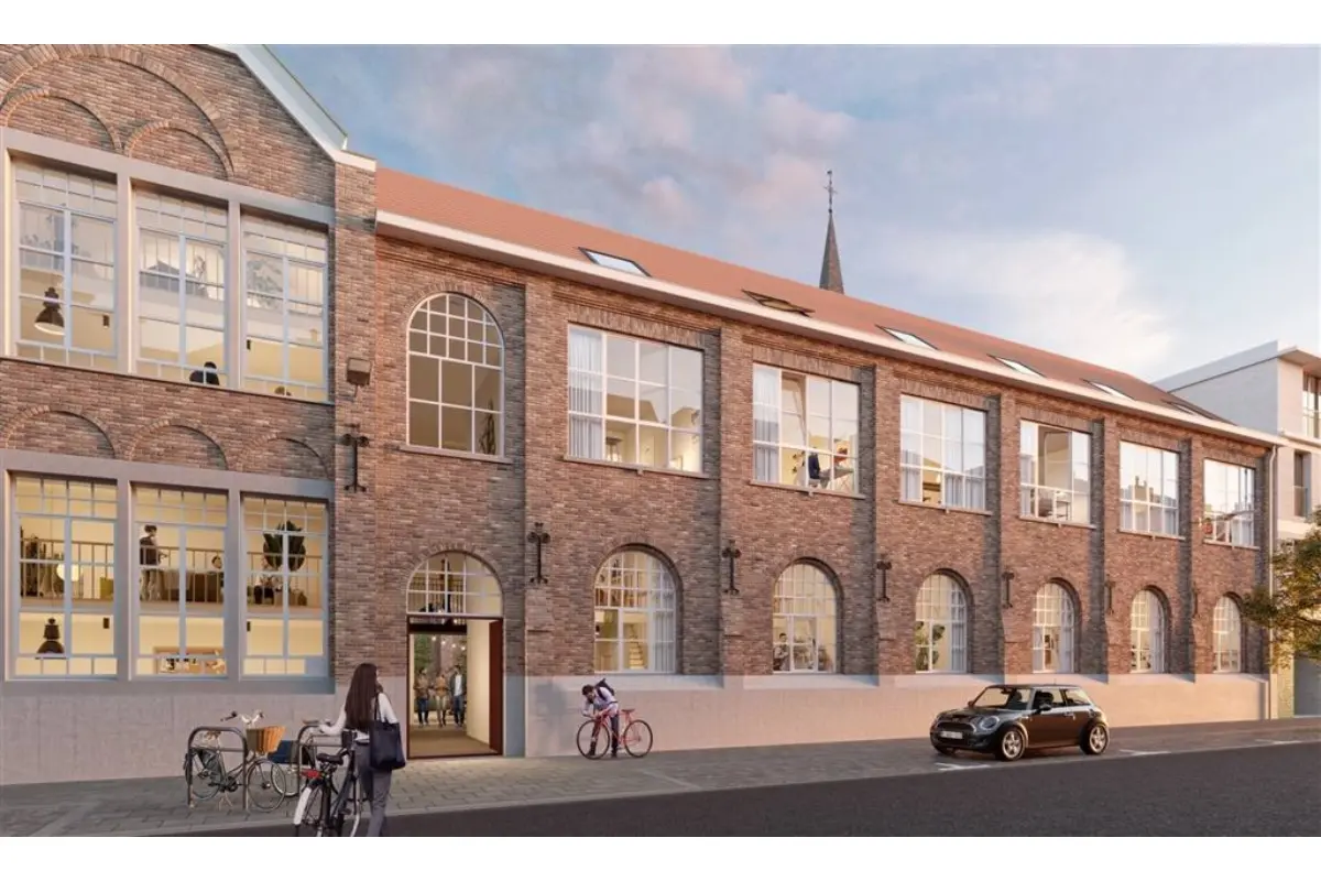 Appartement te  huur in Kortrijk 8500 395.00€ 1 slaapkamers 13.60m² - Zoekertje 716158