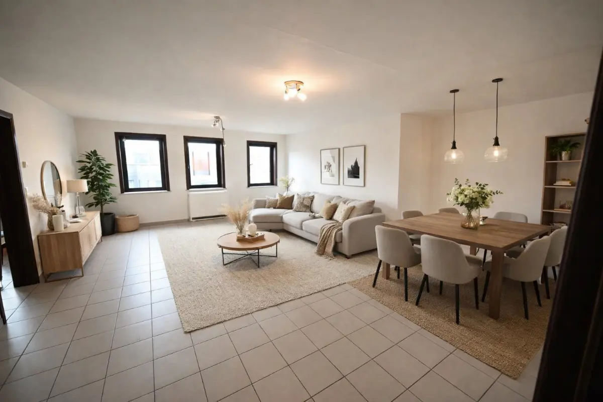 Appartement te  huur in Sint-Kruis 8310 830.00€ 2 slaapkamers m² - Zoekertje 716201