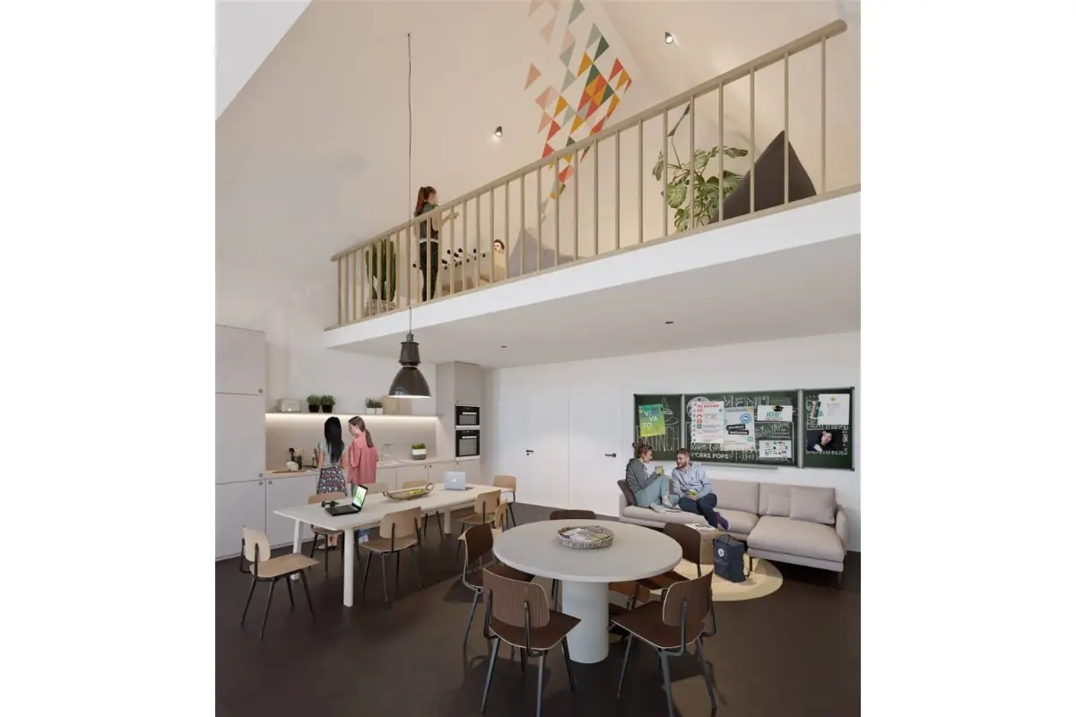 Kot te  huur in Kortrijk 8500 1470.00€ 3 slaapkamers 149.00m² - Zoekertje 716162