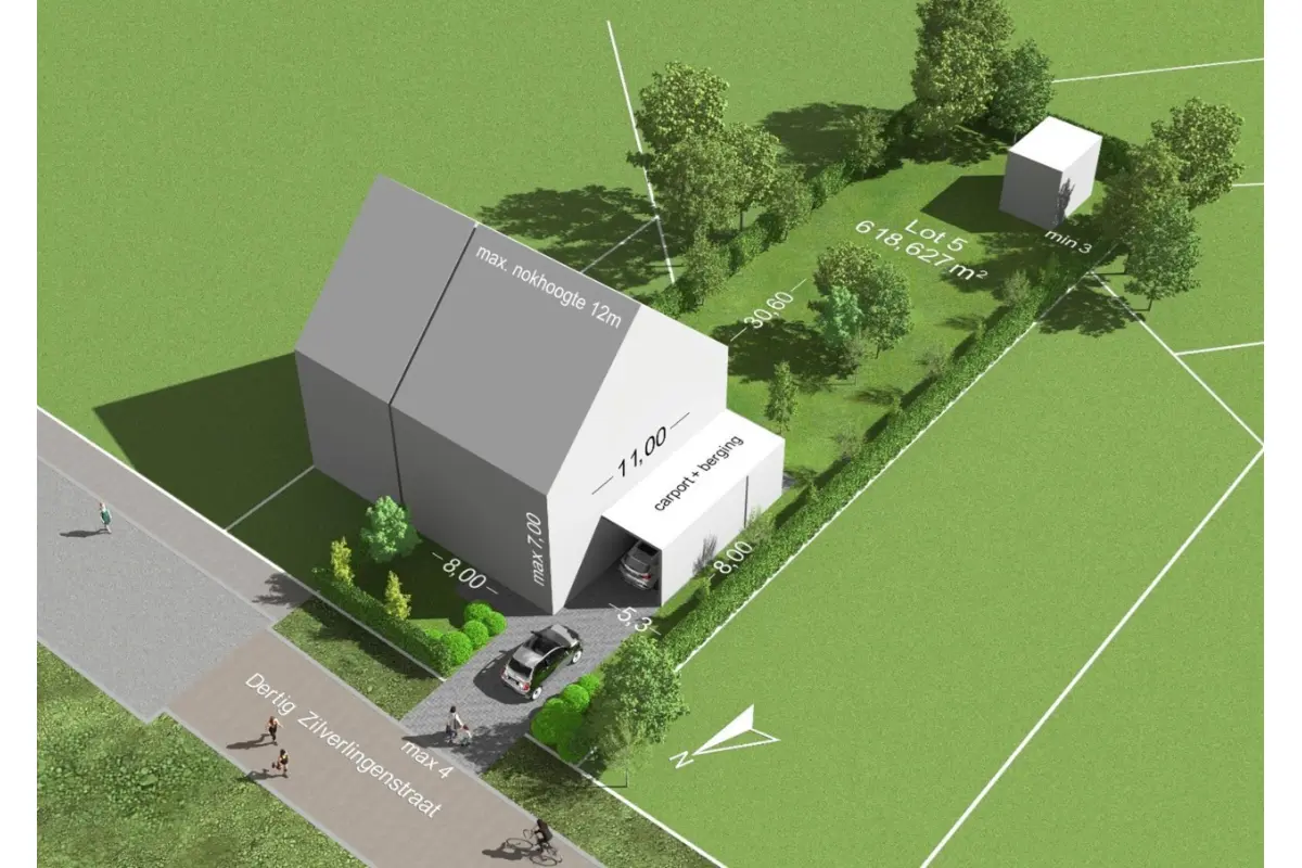 Bouwgrond te  koop in Tielt 8700 165000.00€  slaapkamers m² - Zoekertje 721396