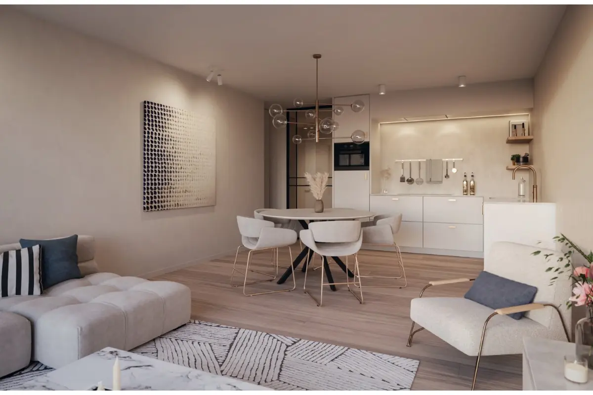 Appartement te  koop in Middelkerke 8430 285000.00€ 1 slaapkamers 57.98m² - Zoekertje 725158