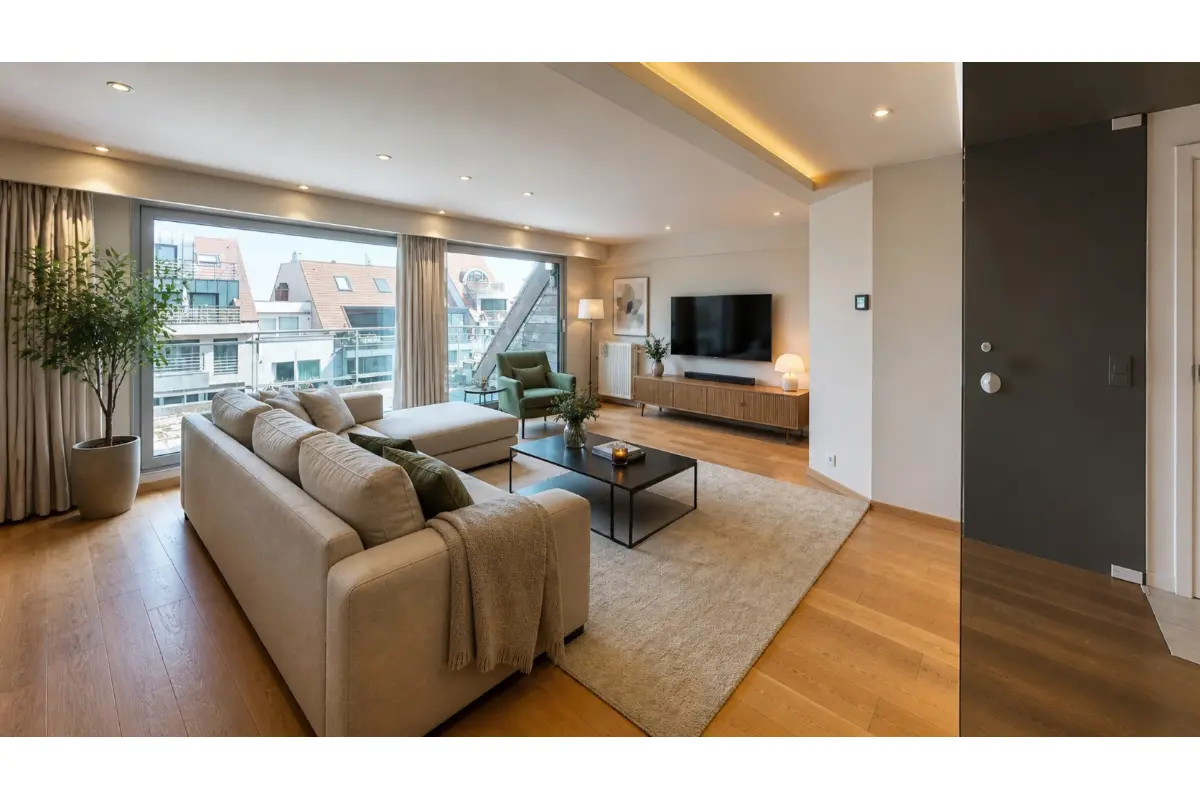 Appartement te  koop in Knokke 8300 895000.00€ 3 slaapkamers m² - Zoekertje 730173