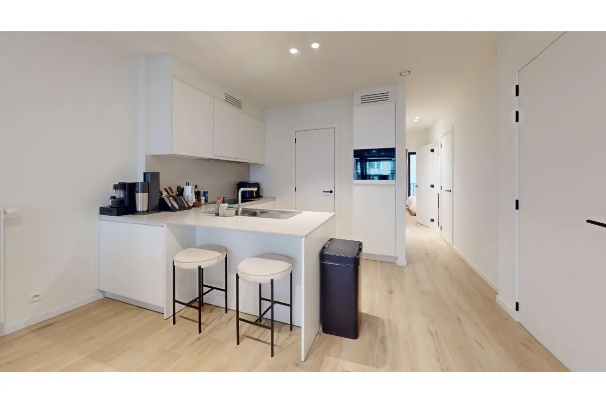 Appartement te  huur in Heist-aan-Zee 8301 1100.00€ 2 slaapkamers m² - Zoekertje 732011