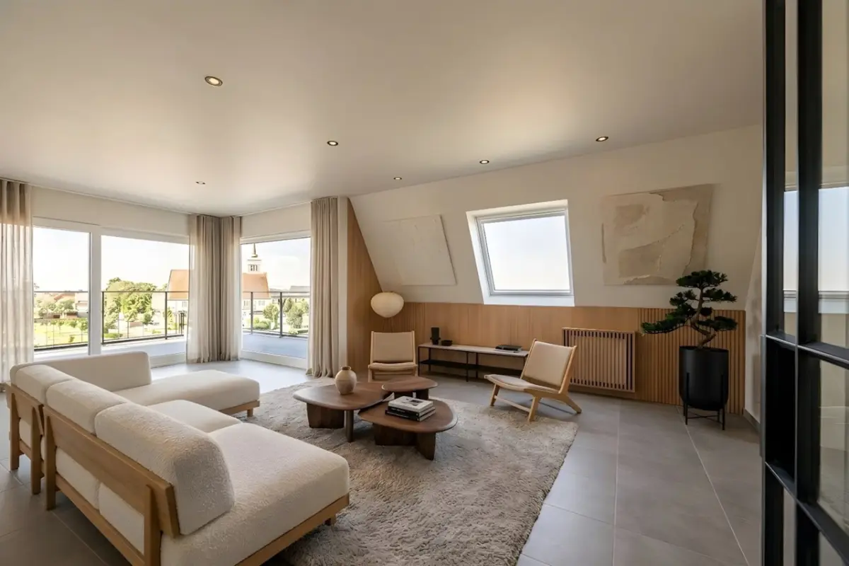Appartement te  koop in Zwevezele 8750 349000.00€ 2 slaapkamers 106.00m² - Zoekertje 731788