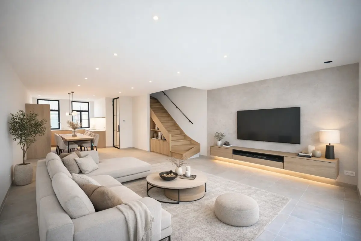 Huis te  huur in Koolkerke 8000 1450.00€ 3 slaapkamers m² - Zoekertje 732687