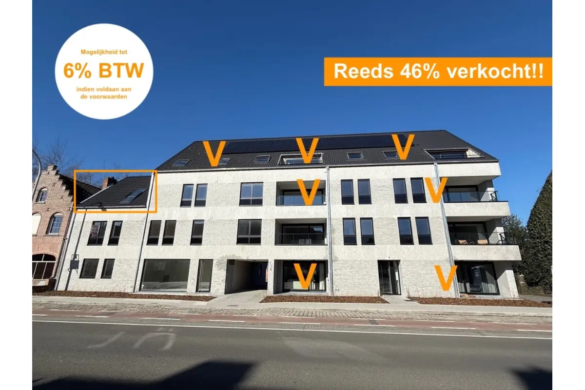 Appartement te  koop in Sint-Andries 8200 315000.00€ 1 slaapkamers 70.00m² - Zoekertje 733863