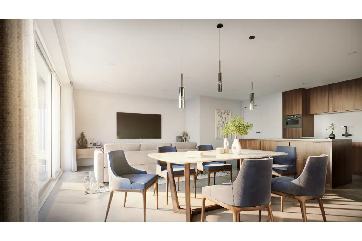 Appartement te  koop in Harelbeke 8530 278000.00€ 2 slaapkamers 95.00m² - Zoekertje 735742