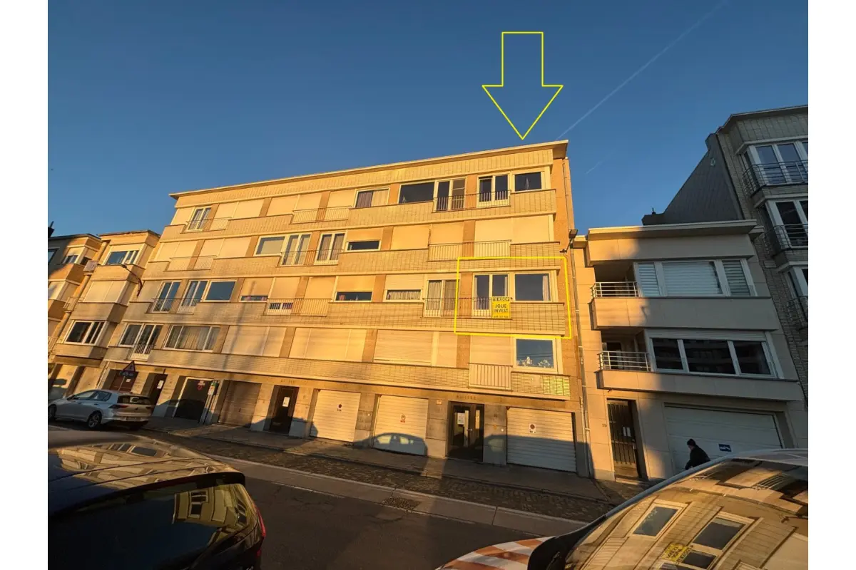 Appartement te  in Oostende 8400 169000.00€ 1 slaapkamers 59.00m² - Zoekertje 736343