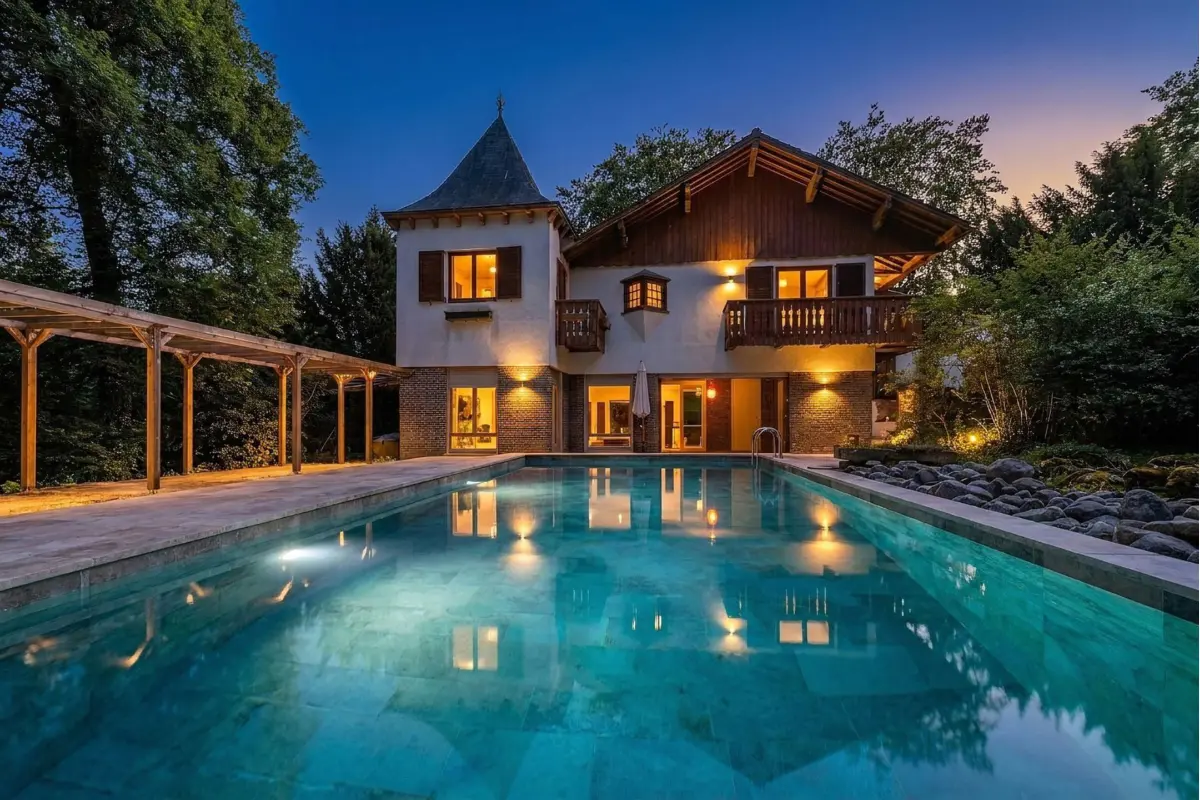 Bungalow te  in Mont-de-l'Enclus 7750 1295000.00€ 7 slaapkamers 317.00m² - Zoekertje 744077