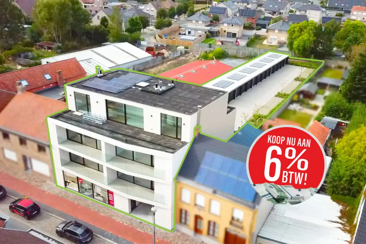 Appartement te  koop in Houthulst 8650 358000.00€ 2 slaapkamers 123.00m² - Zoekertje 746425